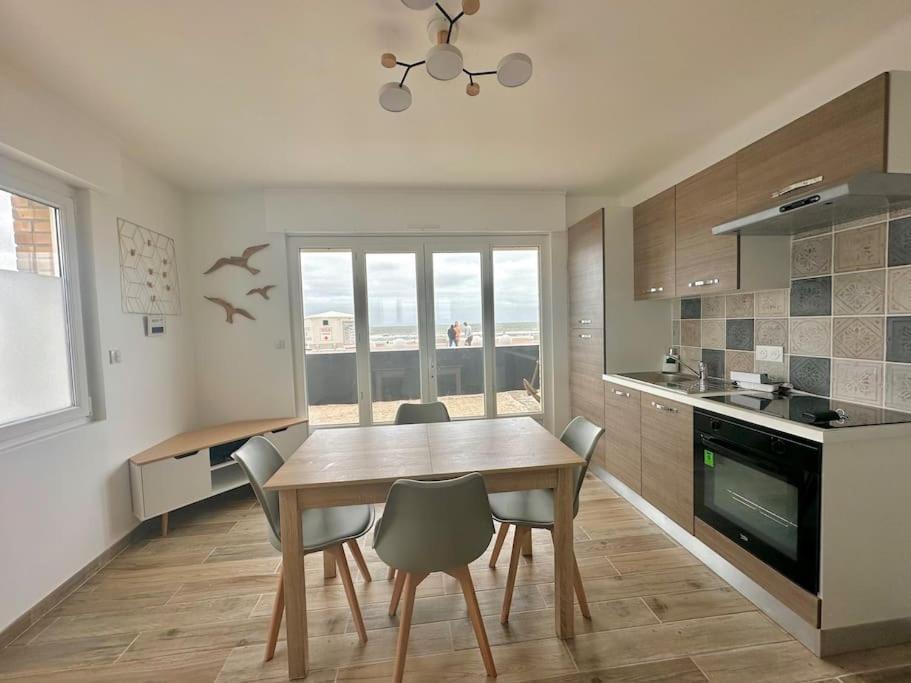 Face A La Mer, Appartement Rdc Bray Dunes Екстер'єр фото